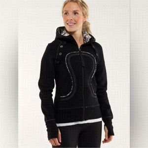 Lululemon Size 10 Rare Scuba Grey Ombré Special Edition Hoodie